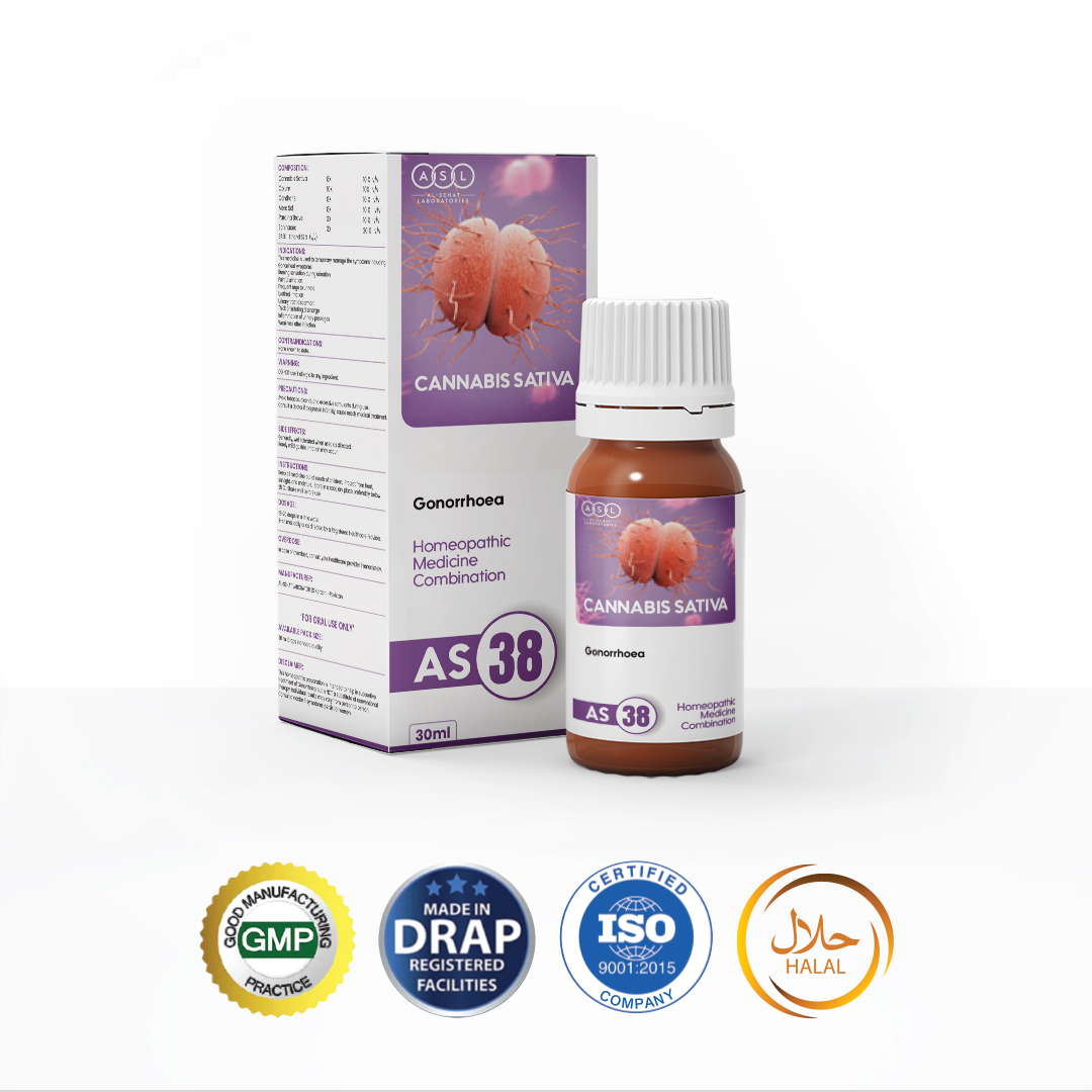 AS 38 Urinary Infection Support Drops